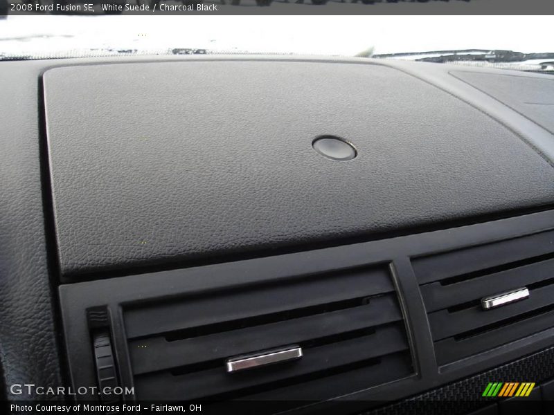 White Suede / Charcoal Black 2008 Ford Fusion SE