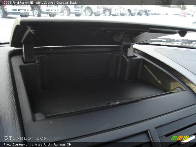 White Suede / Charcoal Black 2008 Ford Fusion SE