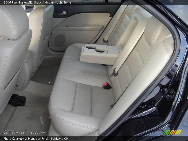 Black / Medium Light Stone 2006 Ford Fusion SE