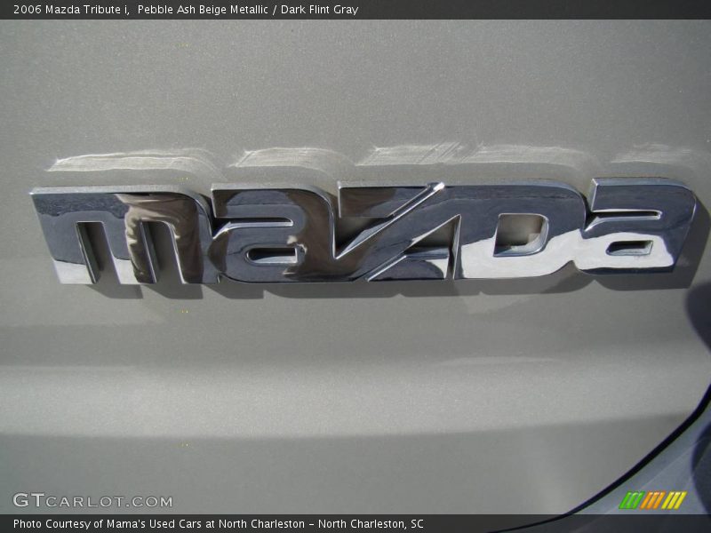 Pebble Ash Beige Metallic / Dark Flint Gray 2006 Mazda Tribute i
