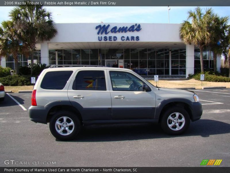 Pebble Ash Beige Metallic / Dark Flint Gray 2006 Mazda Tribute i