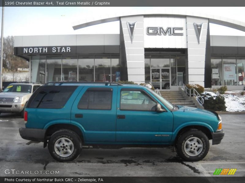 Teal Green Metallic / Graphite 1996 Chevrolet Blazer 4x4