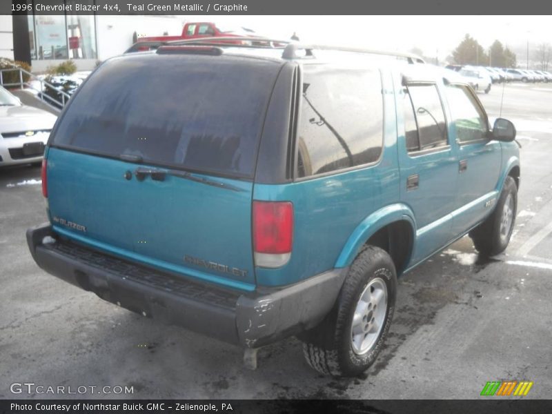 Teal Green Metallic / Graphite 1996 Chevrolet Blazer 4x4