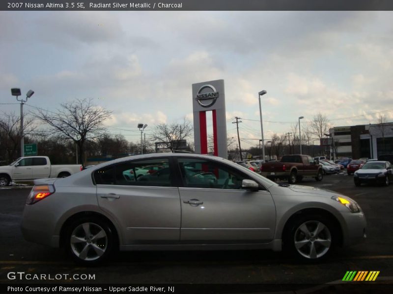 Radiant Silver Metallic / Charcoal 2007 Nissan Altima 3.5 SE