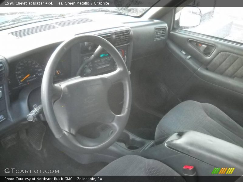 Teal Green Metallic / Graphite 1996 Chevrolet Blazer 4x4