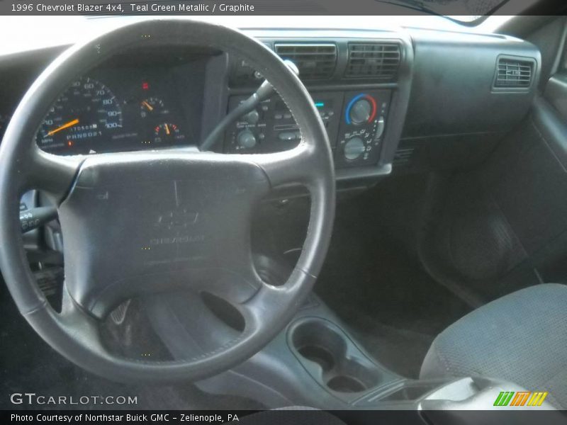 Teal Green Metallic / Graphite 1996 Chevrolet Blazer 4x4