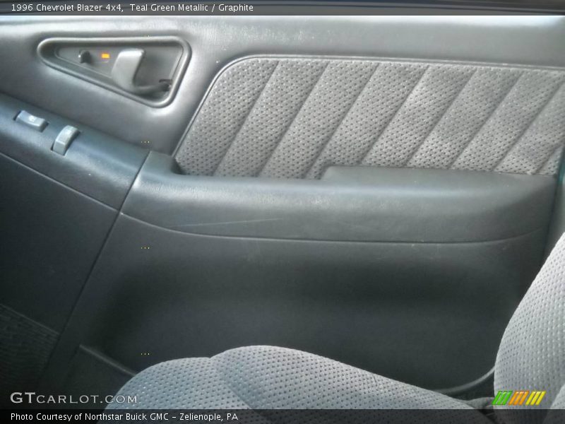Teal Green Metallic / Graphite 1996 Chevrolet Blazer 4x4