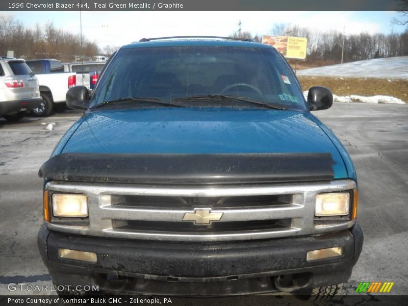 Teal Green Metallic / Graphite 1996 Chevrolet Blazer 4x4