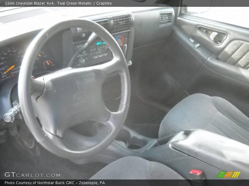 Teal Green Metallic / Graphite 1996 Chevrolet Blazer 4x4