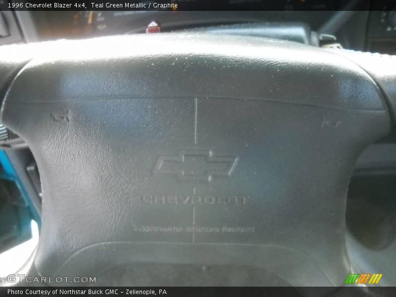 Teal Green Metallic / Graphite 1996 Chevrolet Blazer 4x4