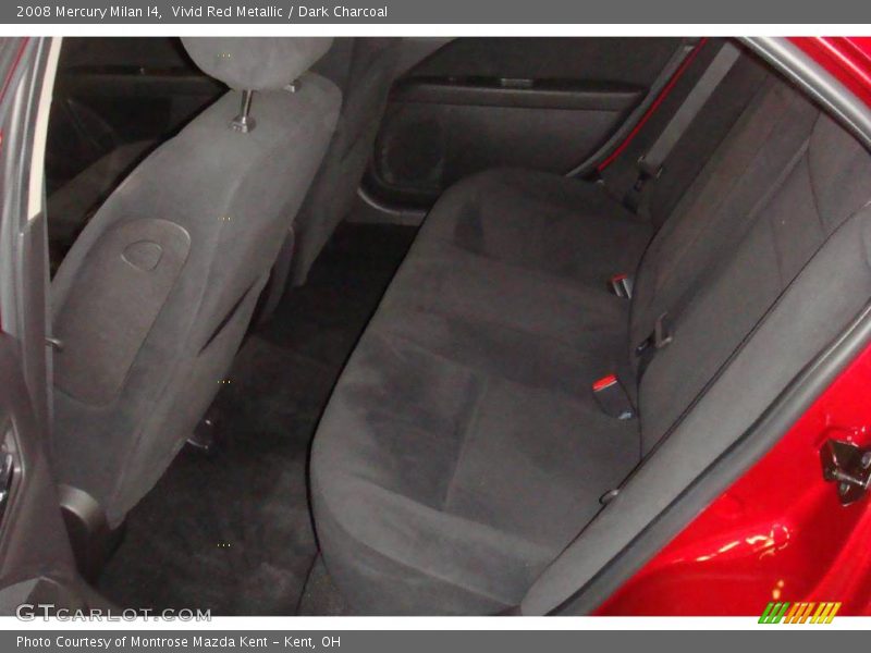 Vivid Red Metallic / Dark Charcoal 2008 Mercury Milan I4