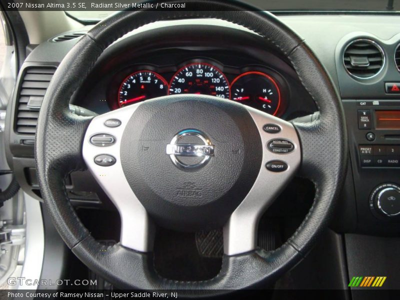Radiant Silver Metallic / Charcoal 2007 Nissan Altima 3.5 SE