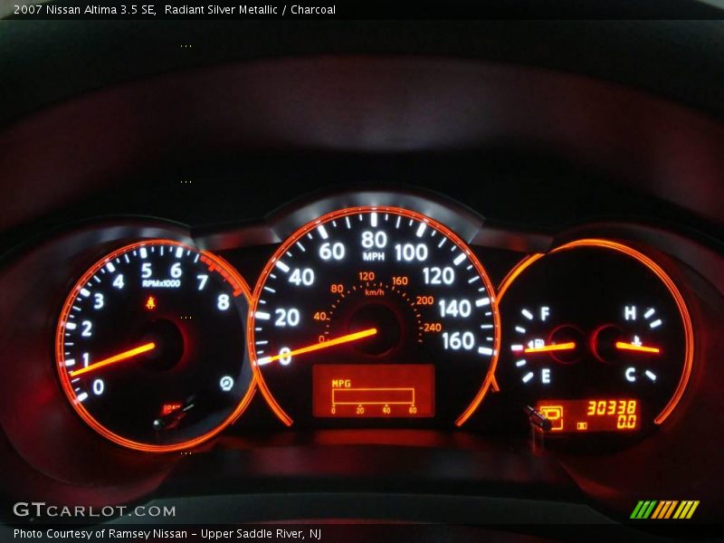 Radiant Silver Metallic / Charcoal 2007 Nissan Altima 3.5 SE