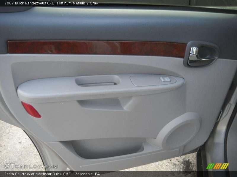 Platinum Metallic / Gray 2007 Buick Rendezvous CXL