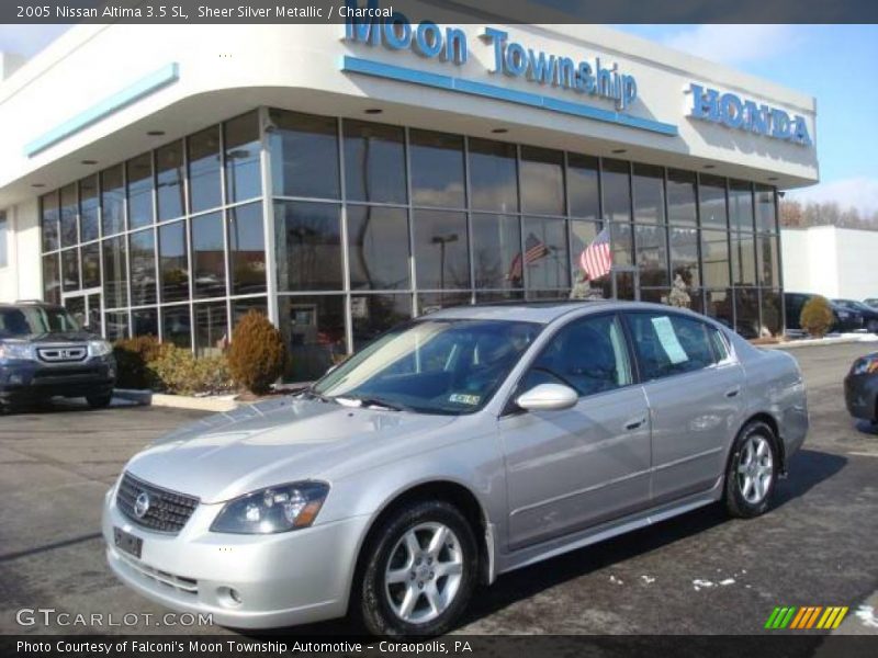 Sheer Silver Metallic / Charcoal 2005 Nissan Altima 3.5 SL