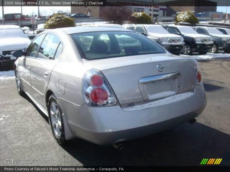 Sheer Silver Metallic / Charcoal 2005 Nissan Altima 3.5 SL