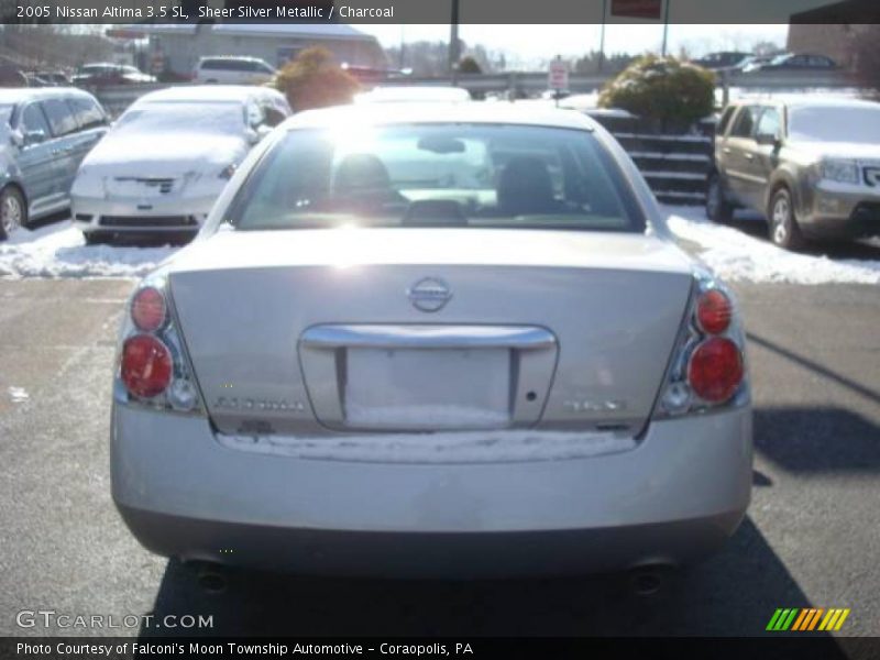 Sheer Silver Metallic / Charcoal 2005 Nissan Altima 3.5 SL