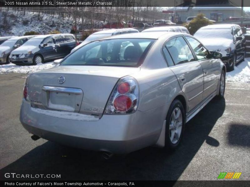 Sheer Silver Metallic / Charcoal 2005 Nissan Altima 3.5 SL