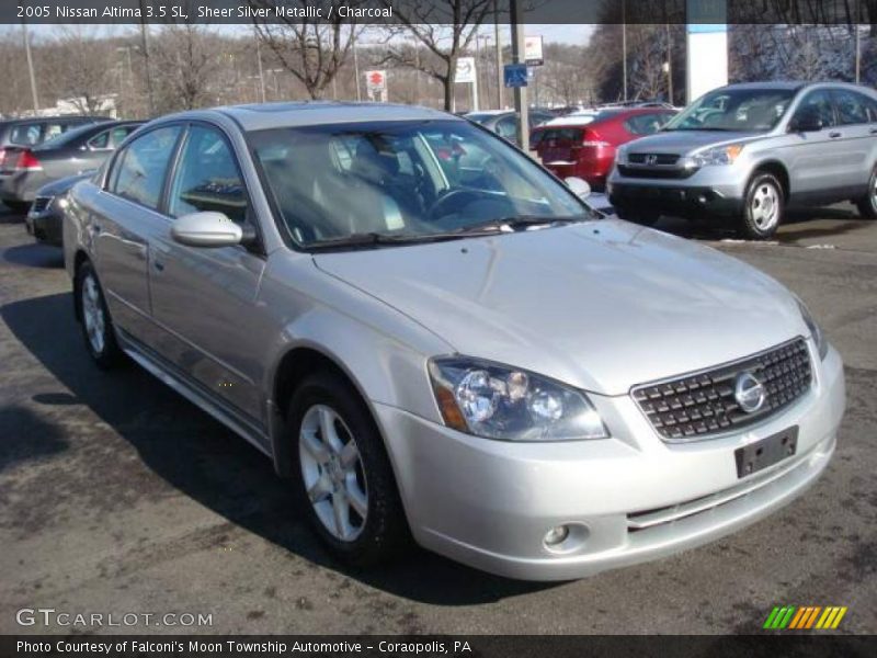 Sheer Silver Metallic / Charcoal 2005 Nissan Altima 3.5 SL