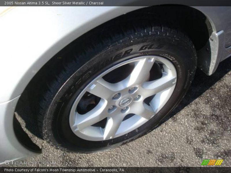 Sheer Silver Metallic / Charcoal 2005 Nissan Altima 3.5 SL