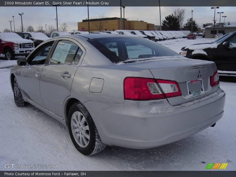 Quick Silver Pearl / Medium Gray 2009 Mitsubishi Galant ES