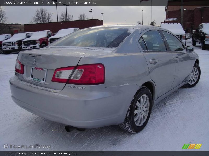 Quick Silver Pearl / Medium Gray 2009 Mitsubishi Galant ES