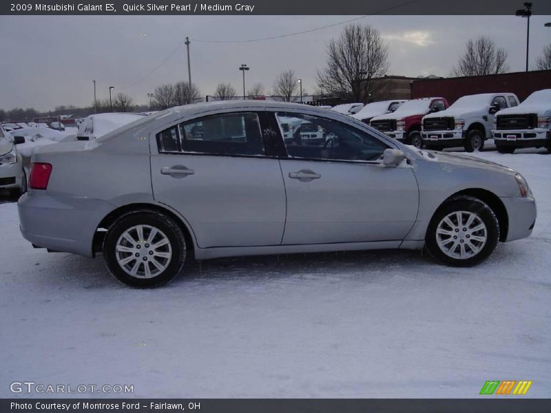 Quick Silver Pearl / Medium Gray 2009 Mitsubishi Galant ES