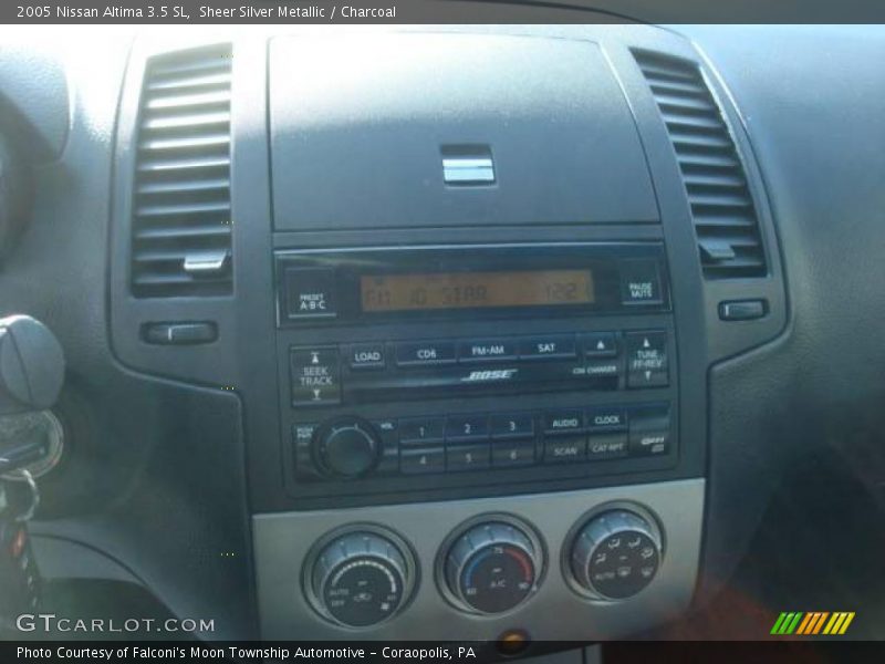 Sheer Silver Metallic / Charcoal 2005 Nissan Altima 3.5 SL