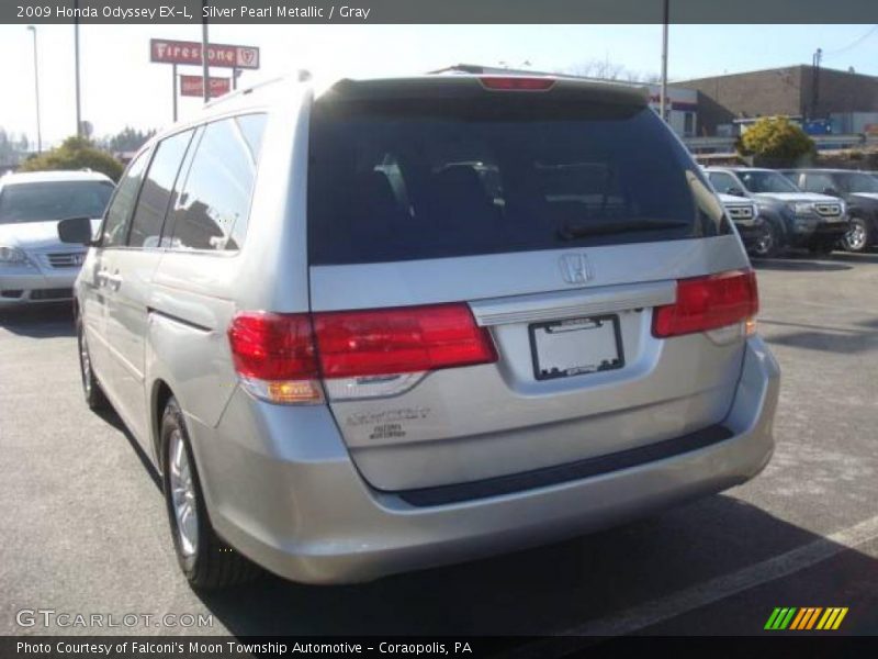 Silver Pearl Metallic / Gray 2009 Honda Odyssey EX-L