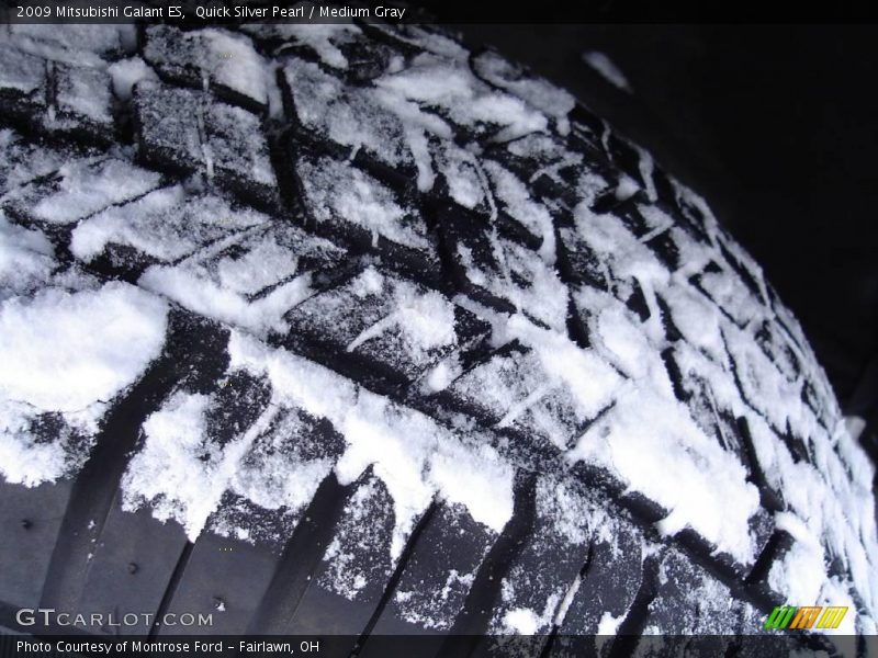Quick Silver Pearl / Medium Gray 2009 Mitsubishi Galant ES