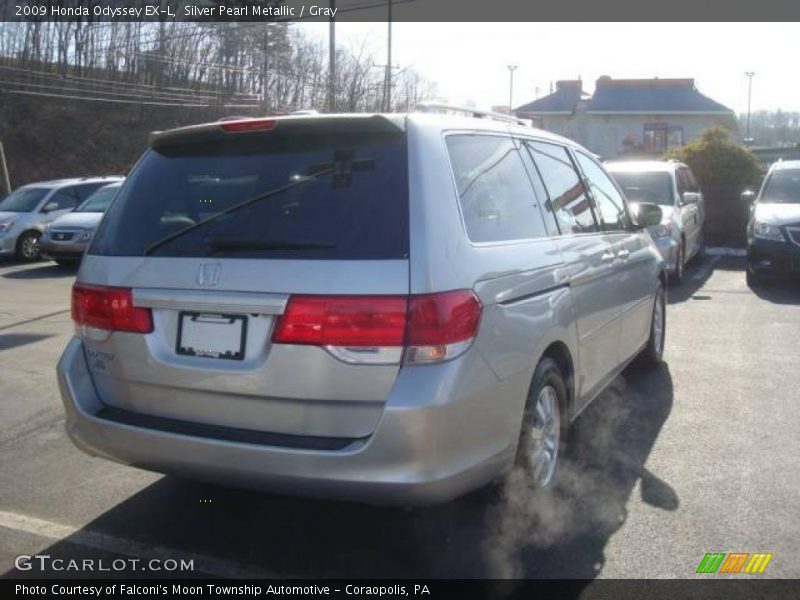 Silver Pearl Metallic / Gray 2009 Honda Odyssey EX-L