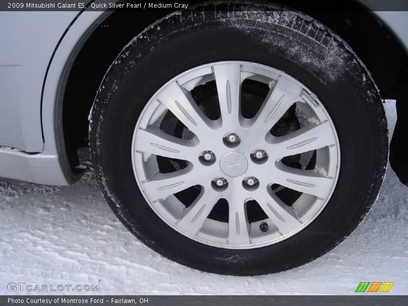 Quick Silver Pearl / Medium Gray 2009 Mitsubishi Galant ES