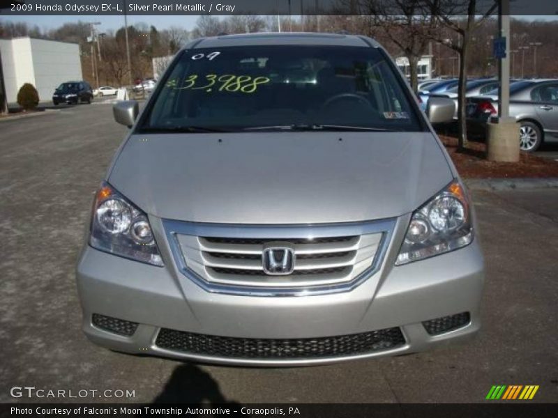 Silver Pearl Metallic / Gray 2009 Honda Odyssey EX-L