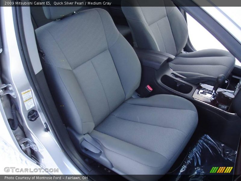 Quick Silver Pearl / Medium Gray 2009 Mitsubishi Galant ES