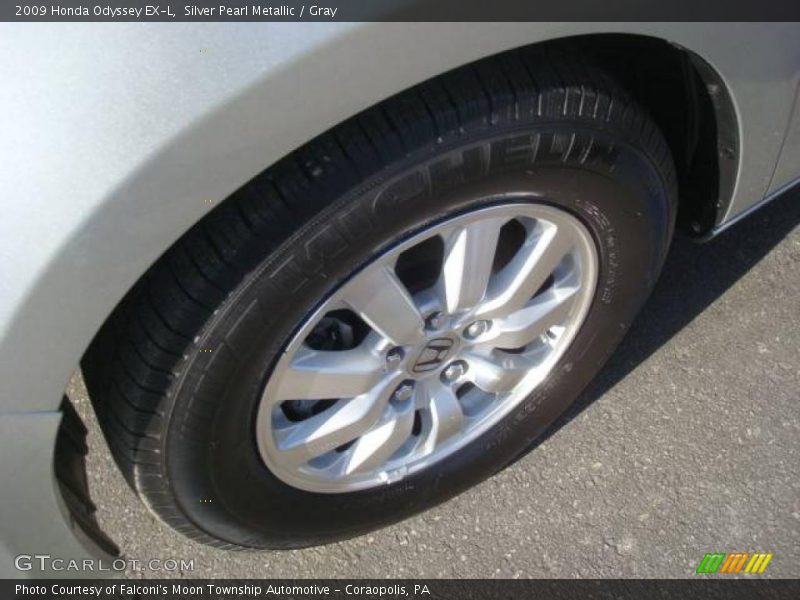 Silver Pearl Metallic / Gray 2009 Honda Odyssey EX-L