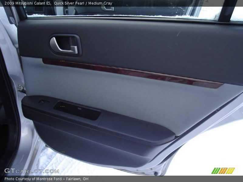 Quick Silver Pearl / Medium Gray 2009 Mitsubishi Galant ES