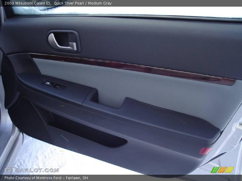 Quick Silver Pearl / Medium Gray 2009 Mitsubishi Galant ES