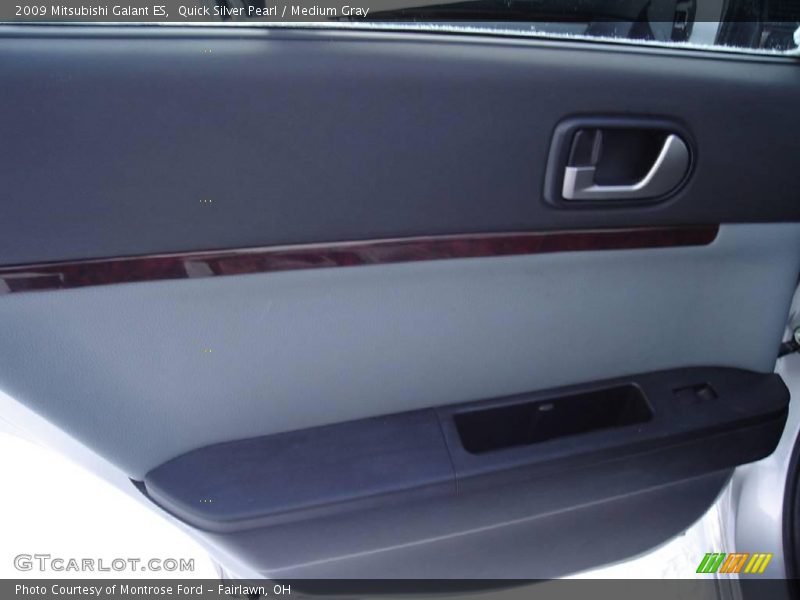 Quick Silver Pearl / Medium Gray 2009 Mitsubishi Galant ES
