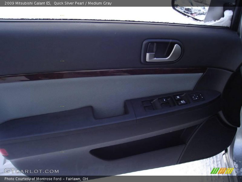 Quick Silver Pearl / Medium Gray 2009 Mitsubishi Galant ES