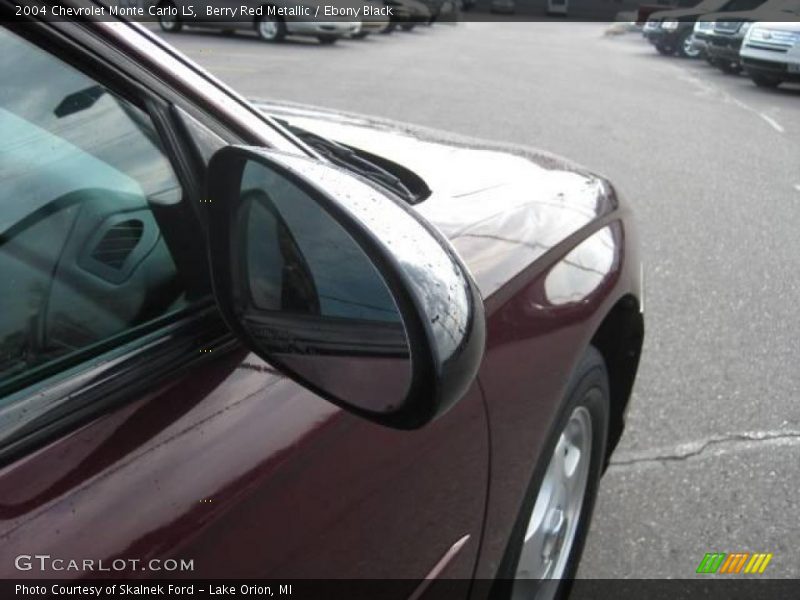 Berry Red Metallic / Ebony Black 2004 Chevrolet Monte Carlo LS