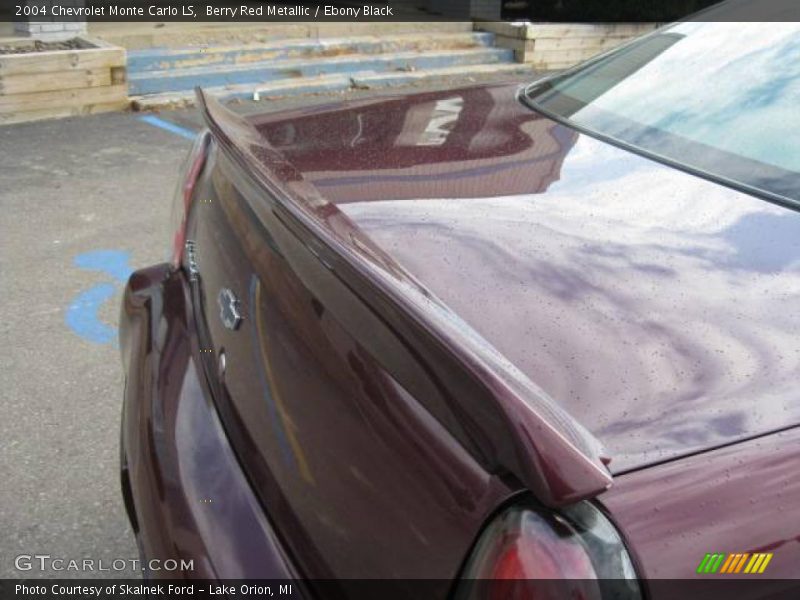Berry Red Metallic / Ebony Black 2004 Chevrolet Monte Carlo LS
