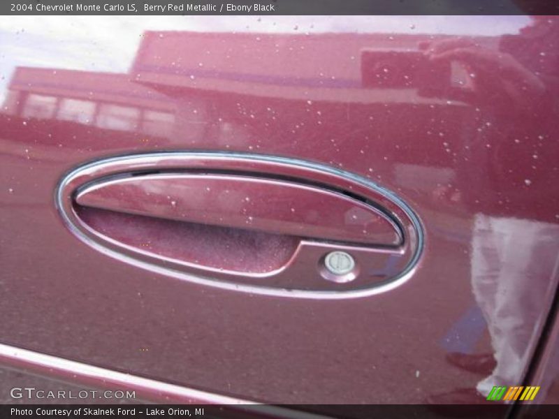 Berry Red Metallic / Ebony Black 2004 Chevrolet Monte Carlo LS