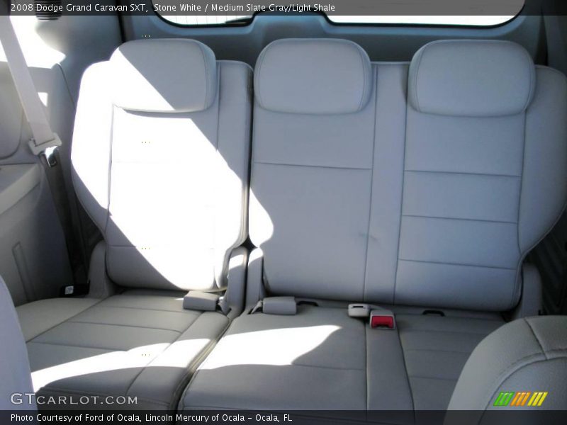 Stone White / Medium Slate Gray/Light Shale 2008 Dodge Grand Caravan SXT