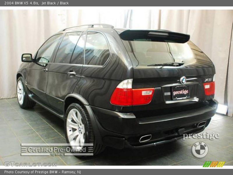 Jet Black / Black 2004 BMW X5 4.8is