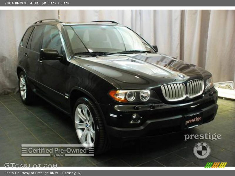 Jet Black / Black 2004 BMW X5 4.8is