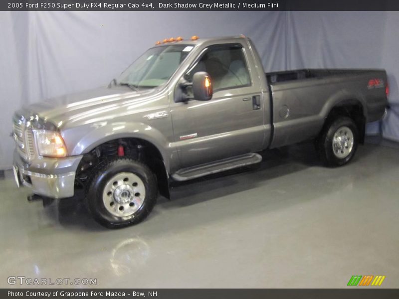 Dark Shadow Grey Metallic / Medium Flint 2005 Ford F250 Super Duty FX4 Regular Cab 4x4