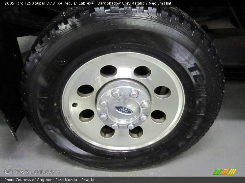 Dark Shadow Grey Metallic / Medium Flint 2005 Ford F250 Super Duty FX4 Regular Cab 4x4
