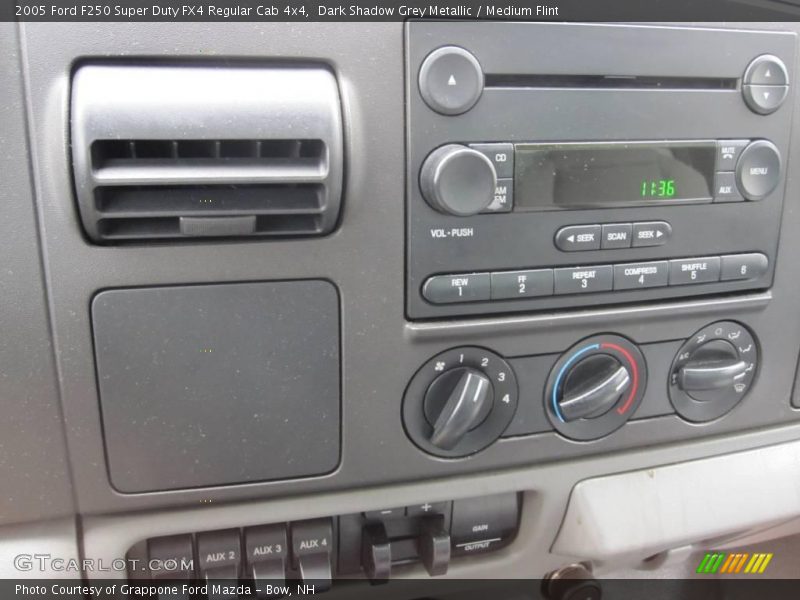 Dark Shadow Grey Metallic / Medium Flint 2005 Ford F250 Super Duty FX4 Regular Cab 4x4