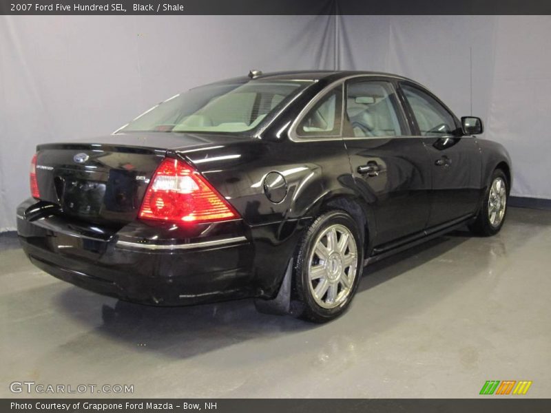 Black / Shale 2007 Ford Five Hundred SEL