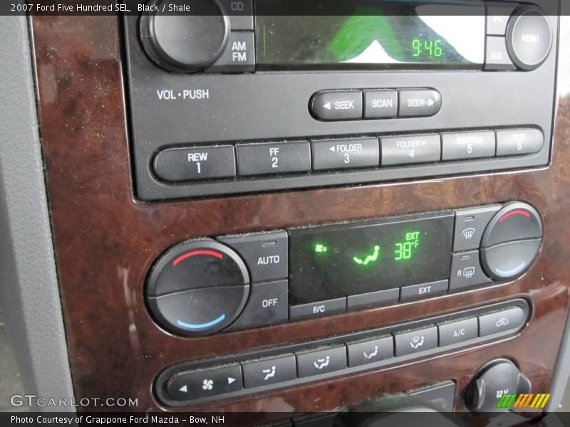 Black / Shale 2007 Ford Five Hundred SEL